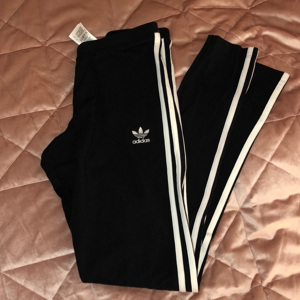 Adidas Three Stripe Leggings